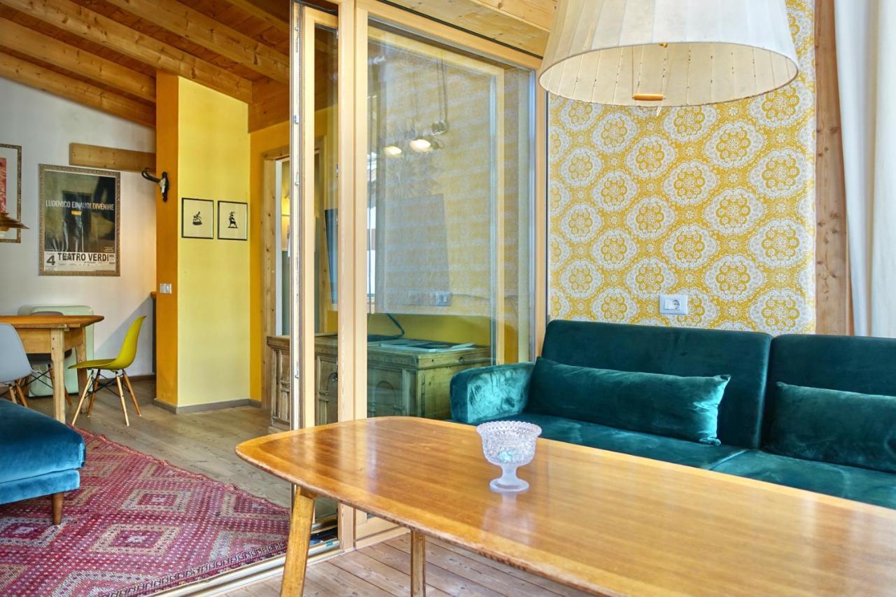 Apartments Da La Vedla Flats San Cassiano  Eksteriør bilde