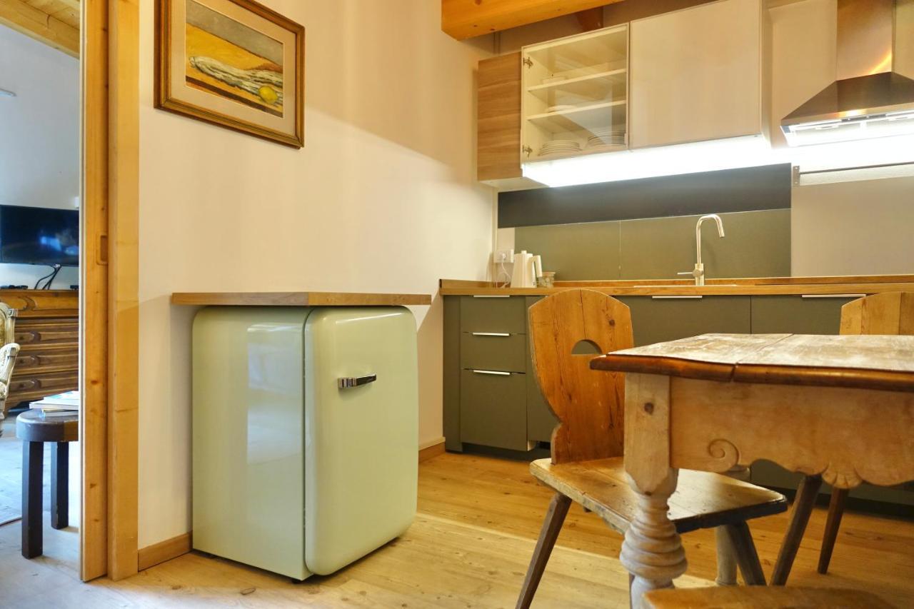 Apartments Da La Vedla Flats San Cassiano  Eksteriør bilde